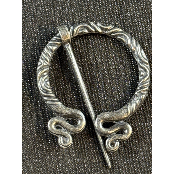Viking Fibula Brooch Iron