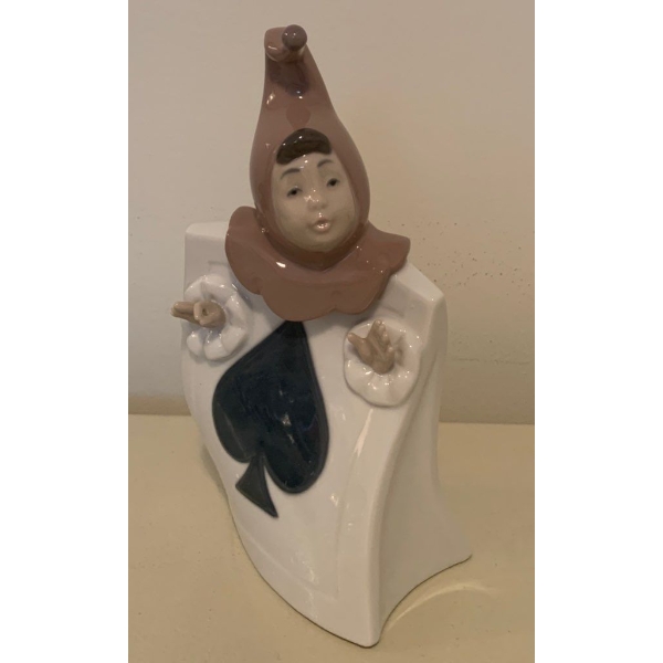 LLADRO Porcelain 'Ace of Spades' Figure - 7.5T 