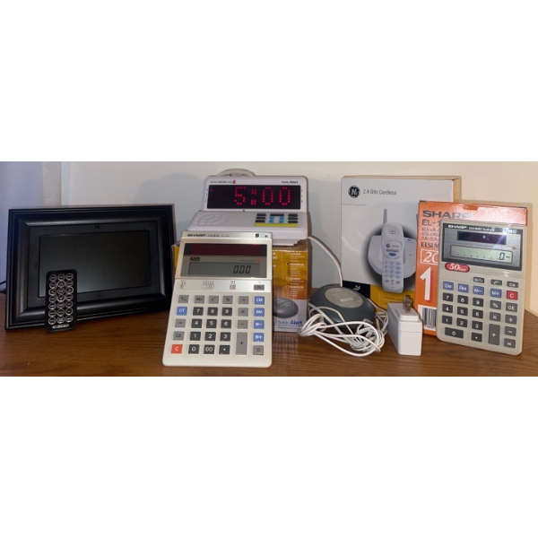 Gadget Goldmine - Super Shake Bed Vibrator HA360V Digital Frame New Cordless Phone & More