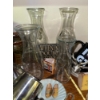 Image 3 : Assorted Barware Collection w/ Books Trinkets Decor & More - Antique Milk Jars
