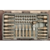 Image 3 : Mastercraft Drill Bit, Nut Setter, and Router Bit Sets with Storage Cases