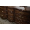 Image 3 : 9 Drawer Dresser w/ Mirror  64 W, 17 D, 70 T 
