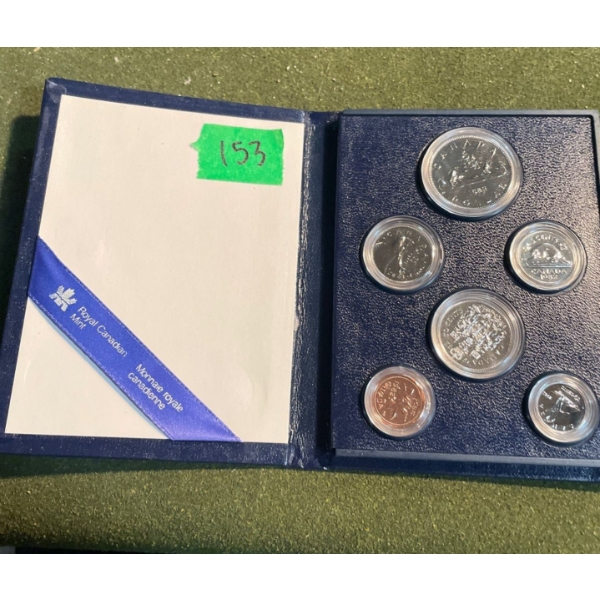 Royal Canadian Coin Set 1982