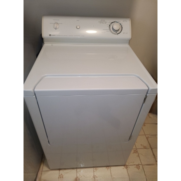 Maytag Model MDE9306AZW Heavy-Duty 6 Cycle Dryer 27 w, 27.5 d, 44 h