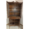 Image 2 : Antique Cabinet with Drawers & Cupboards  31"w 15"d x 72" tall  (Wear & Tear Present)