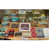 Image 7 : Variety of Vintage Postcards, Scenes of the Rockies, Braniff Airline Stickers and more