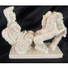 Image 4 : A. Santini's Stlye Art Sculpture 11L w/ Pair Of Lion Head Pediment Applique