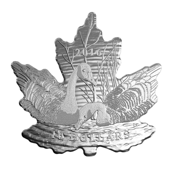 2016 $10 Maple Leaf Silhouette: Canada Geese - Pure Silver Coin
SKU: 154096
