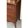 Image 2 : Antique Walnut 3 Drawer Dresser w/ Mirror 38x19x54