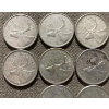 Image 2 : Canadian 25-cent Pieces 80% Silver 64.13 Grams