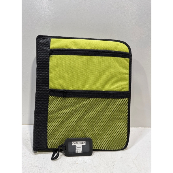 Binder of Score 11-12 Hockey Cards