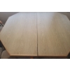 Image 2 : Kitchen Dining Table 46.5 W, 40 D, 30 T, Plus Extra Leaf and Six Chairs 22 W, 19 D, 34 T 