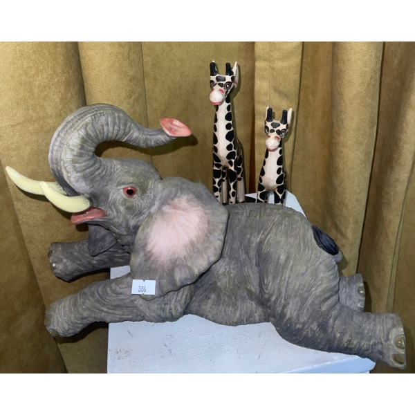 Elephant Statue 15L x 9H 