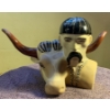 Vintage Porcelain Bull Rider Figurine 10T Made In USSR