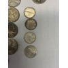 Image 3 : Collection of silver coins quarters and other various silver world coins 159.32 g