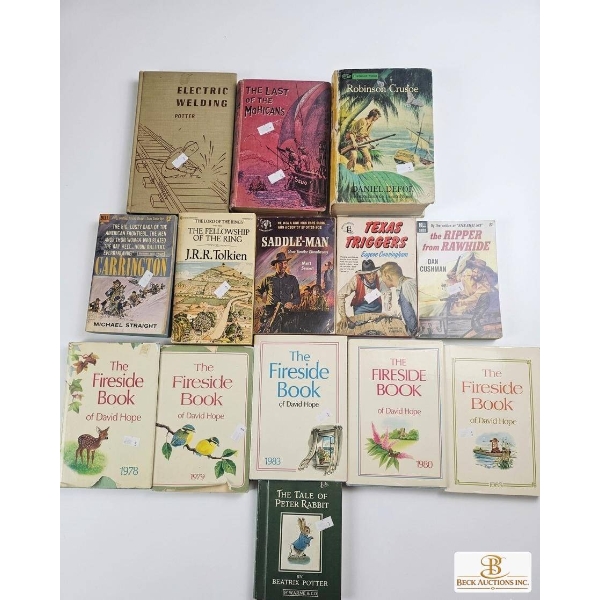 Classic and Vintage Books, Including 'The Fellowship of the Ring' by J.R.R. Tolkien