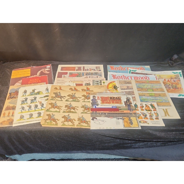 Vintage Building Paper Sets