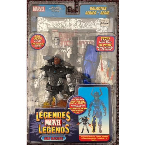 Marvel Legends War Machine Galactus Series Action Figure