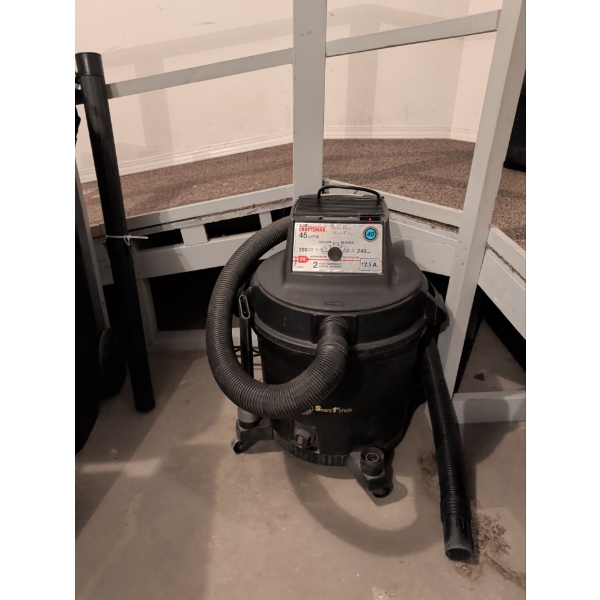 Heavy Duty CRAFTSMAN 45L Wet/Dry Shop Vac / Blower