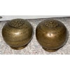 Image 2 : Oriental Brass Vintage/Antique Teapot & Trinket Box Collection  (Teapot is 9L) 