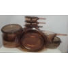 Image 2 : Large Set Of Vintage Vision Corningware Kitchen Glass Pans And Casserole Dishes with lids  USA