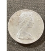 Image 2 : 1966 Canadian Silver Dollar Coin with Canoe Design