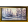 Image 2 : James Mastic "Serene Forest & Lake Scene" Framed Print