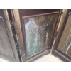 Image 3 : Room Divider Screens- 4 Panel Wood/ Metal 46 W, 59 T and 3 Panel Basket Style 51 W, 72 T 