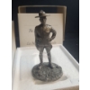 Image 3 : The People of Canada Pewter Figurines, Franklin Mint: The Railroadman and The Mountie