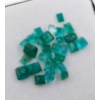 Image 1 : 7.3 ct Certified Colombian Emerald gemstone parcel ($13,100 Appraisal)