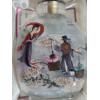 Image 4 : Artist: Du Qing Tao Wang Xisan Ji School Box of Reverse Painting Snuff Bottles 