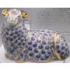 Image 1 : Gorgeous English Royal Crown Derby Bone China Sheep - 4.5 In Long