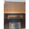 Image 5 : Wheeled Cabinet 25.5 W, 18 D, 34 T, Metal TV Tray 17.5 W, 12.5 D, 24 T, TV Trolley 27 W, 16 D, 21 T