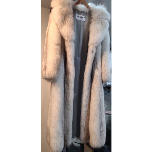 Trute Perfect Full Length Women's Fur Coat, Smaller Fit