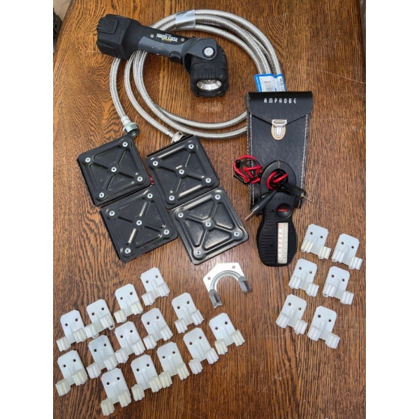 Garage Goodies - Amprobe Cable Tracer Set in Leather Case Moving Accessories Utility Mounts 
