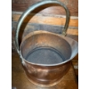 Image 2 : 20th Century Copper Helmut Coal Scuttle- Victorian English Quality Fireplace Basket
