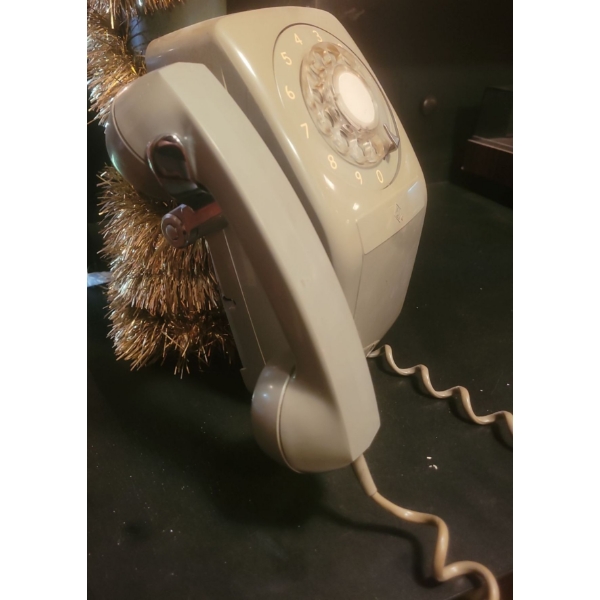 Vintage AC Co. Dial Up Metal House Phone 