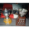 Image 2 : McDonald's Promo of NHL Hockey Memorabilia-Replicas of Stanely Cup & Vezina Trophy