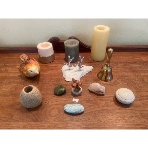 Assortment of decor