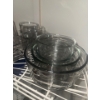 Image 2 : Lazy Susan Cupboard Contents - PYREX Mixing Bowls Loaf Pan Air Tight Containers & More