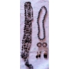 Image 2 : Beaded Necklaces and Clip-On Earrings, Multi-Materials and Designs