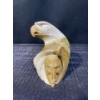 Image 3 : Leroy Henry 1991 Stone Carving Of Man & Eagle