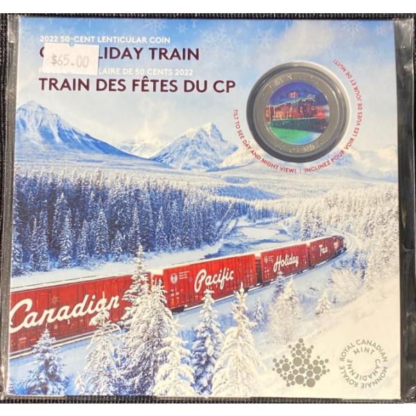 2022 50-Cent Lenticular Coin - CP Holiday Train