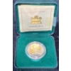 Image 1 : 2003 Golden Daffodil 50-Cent Sterling Silver With 22K Gold Plating Coin