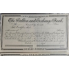 Image 4 : Vintage Stock Certificates For "The Bullion and Exchange Bank" Located In Carson City, Nevada