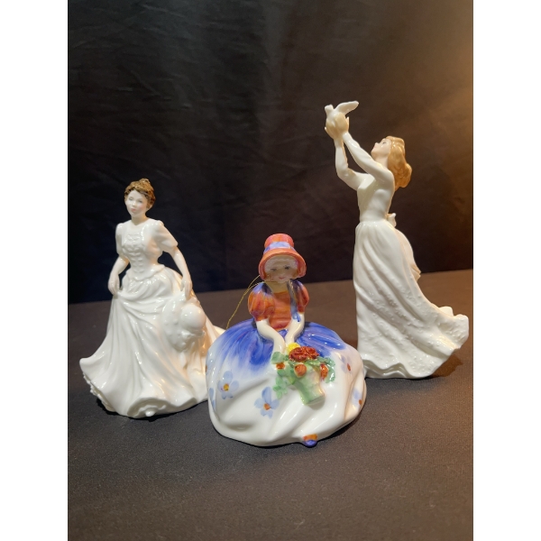 Royal Doulton Figurines Set of Three