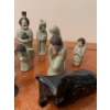 Image 3 : Asain Motif Ceramic Nativity Scene 4T