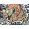 Image 5 : Large Paper Decor Fan w/ Dragon Motif 60 W, 35 T (When Opened) 