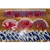 Image 2 : Monogrammed Sew On Patches 4"Largest - Customize Any Jersey 