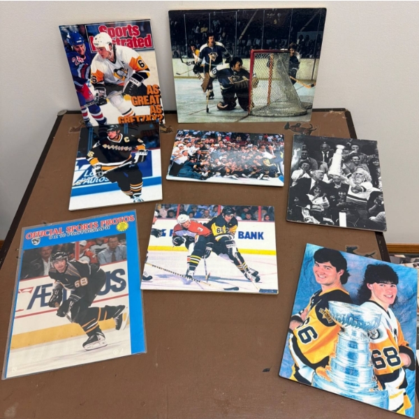 Pittsburgh Penguins Memorabilia Including Photos and Posters